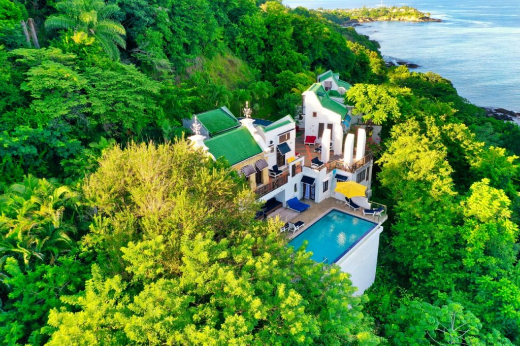 villa being   caribbean vacation
