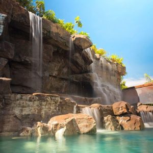Waterfall in Pool