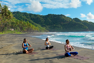 Yoga on the Beach