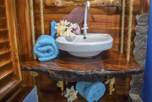 chalet tropical bathroom