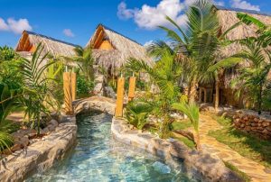 chalet tropical outdoor view